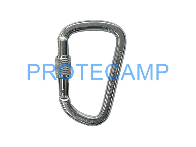 MOSQUETÃO D TRAVA TIPO ROSCA